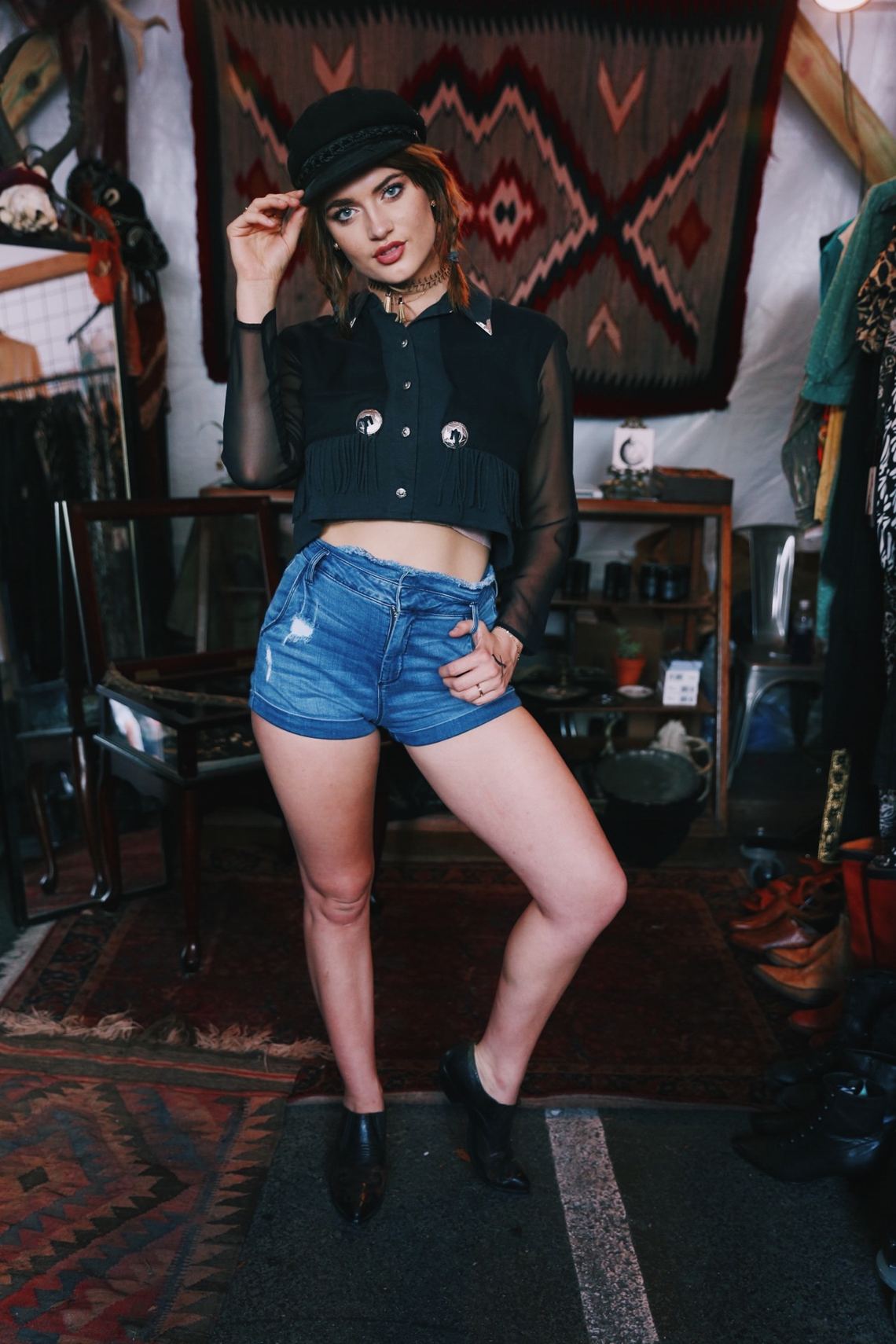 SPOTTED: Lacey @thelaceyclaire, Laced with Romance pop-up shop, South Congress | Photo @brittanynofomo