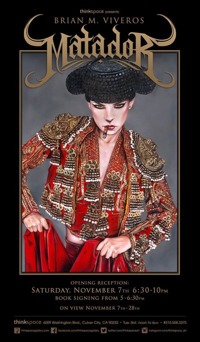 MATADOR EXHIBITION POSTCARD