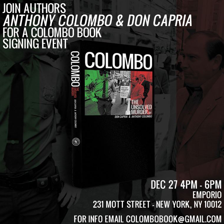 Colombo: The Unsolved Murder By Anthony Colombo And Don Capria
