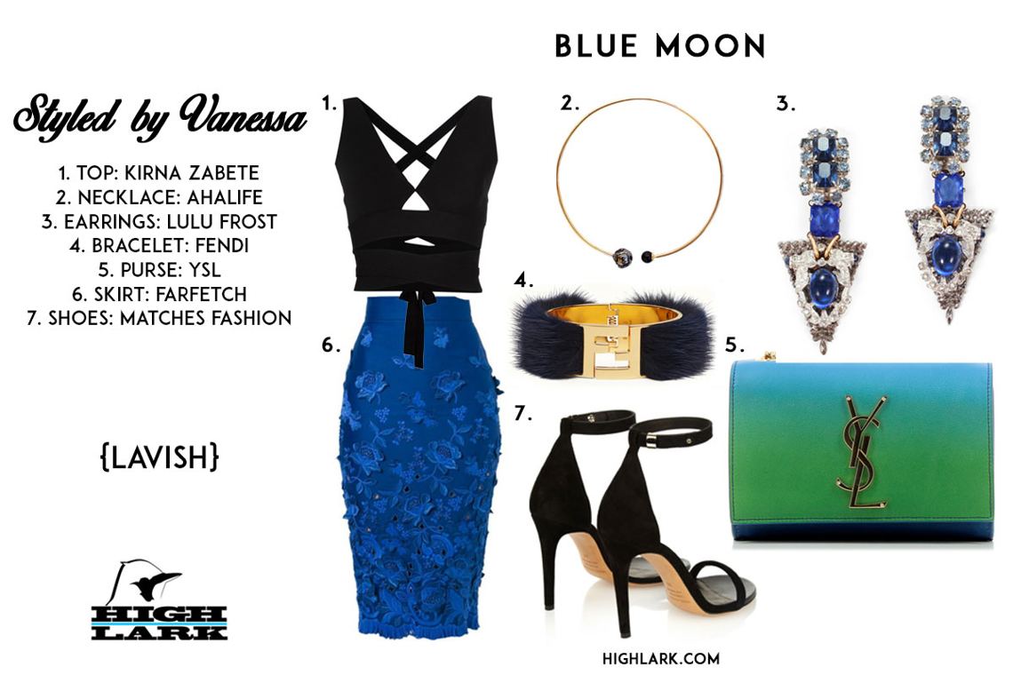 Blue Moon Styled By Vanessa Blue Moon Highlark