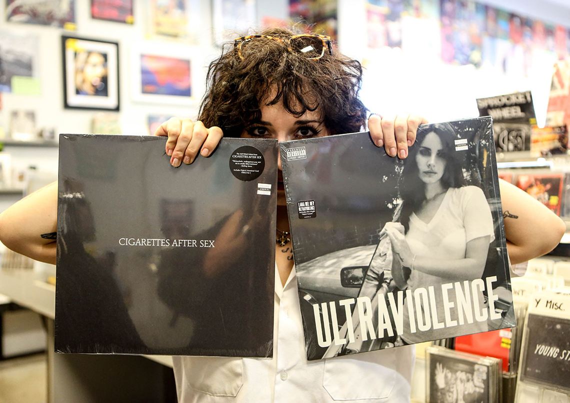 Sizzy Rocket at Amoeba Music