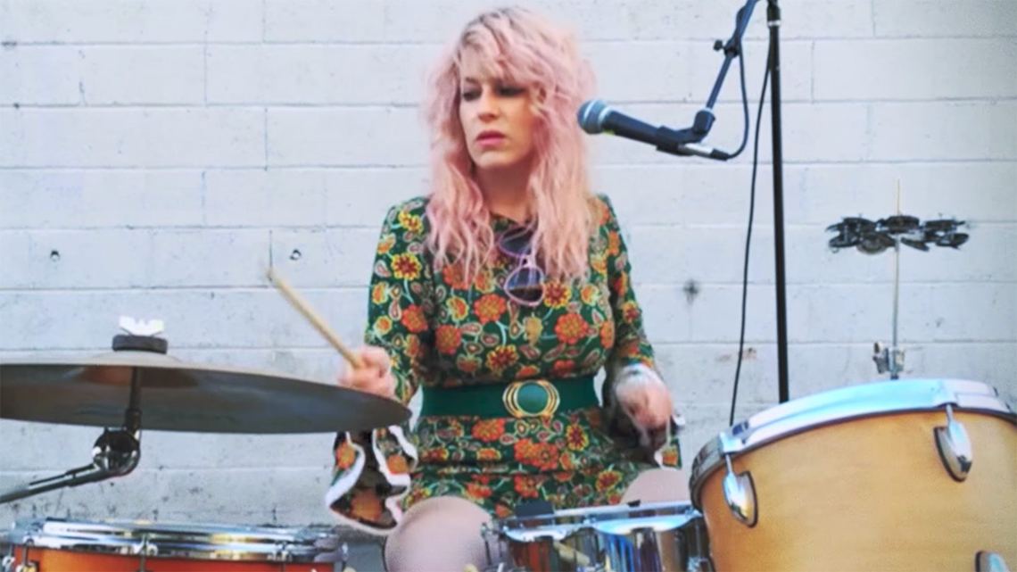 Deap Vally Julie Edwards Female Drummers