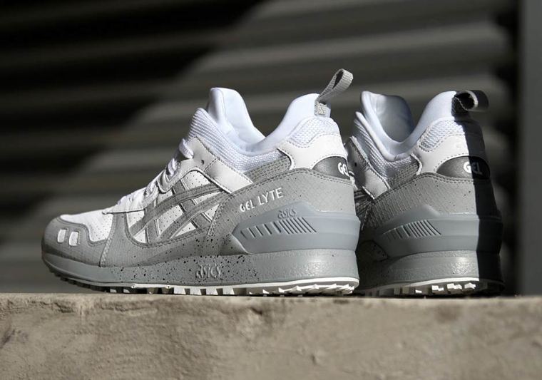 Asics Gel Lyte My White Mid Grey Leather