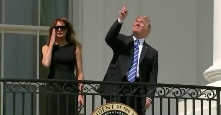 Trump Eclipse Look