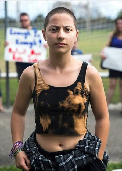 Emma Gonzalez, Marjory Stoneman Douglas High School Student and Gun Safety Activist.