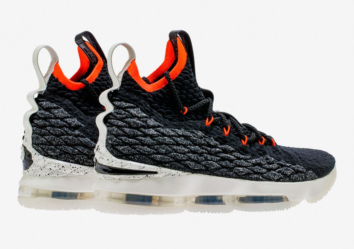 Nike Lebron Black Sail Bright Crimson