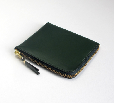 Comme Des Garcons Bottle Green Wallet Found Bath Uk Stockist