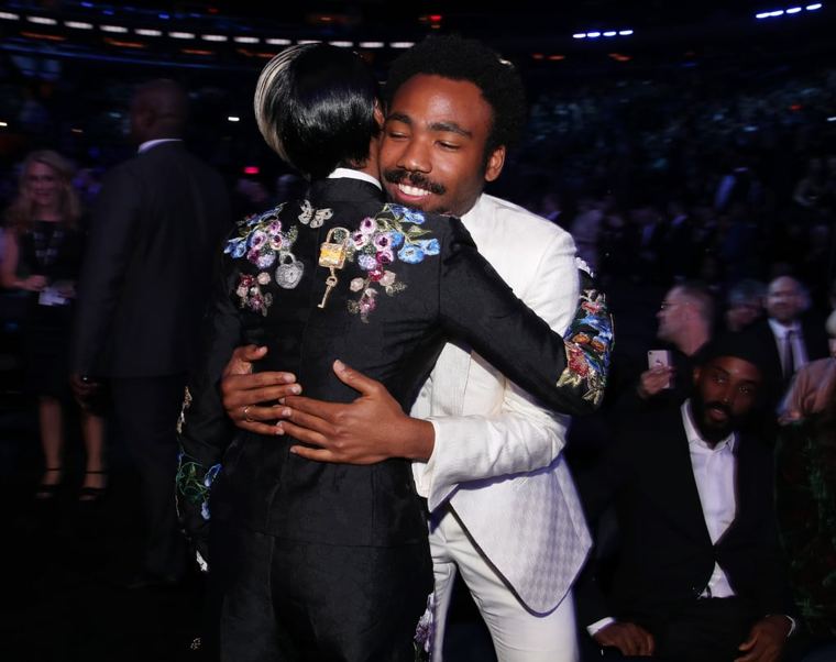 Pictured Janelle Monae Childish Gambino