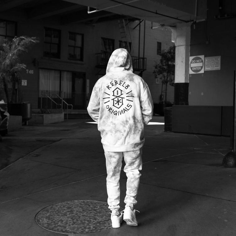 Rebel 8 Lord Tie Dye Hoodie