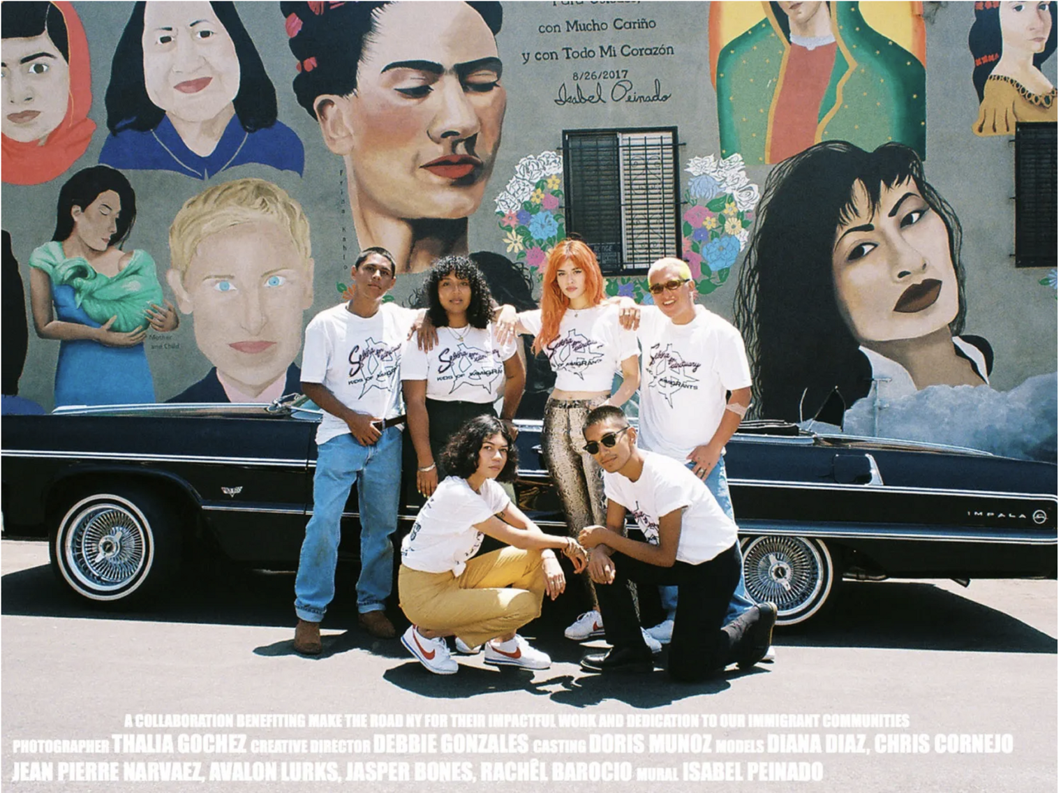 Photograph by Thalia Gochez for “Selena For Sanctuary X Kids Of Immigrants”