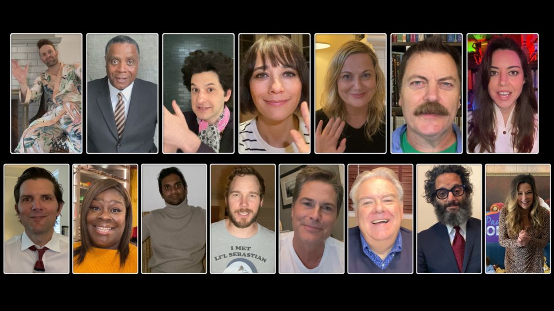 PARKS AND RECREATION — “Parks and Recreation Special” — Pictured in this screen grab: (l-r) — (Photo by: NBC)