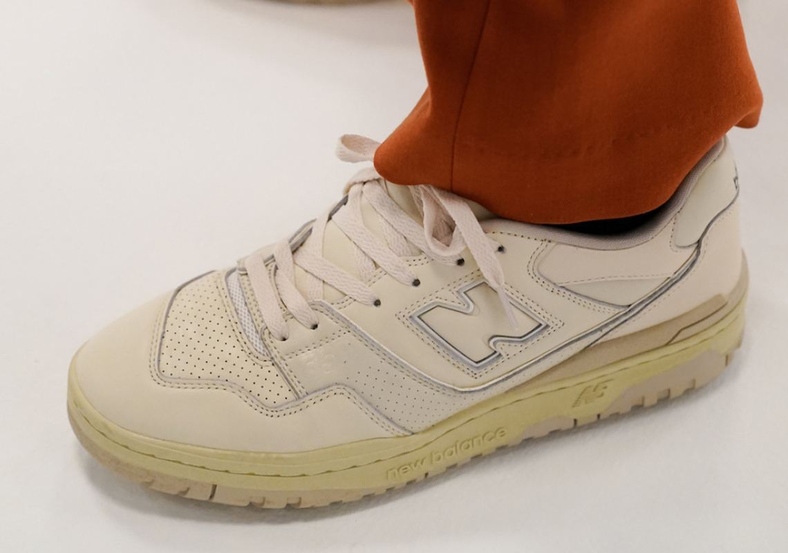 AURALEE x New Balance 550 Earth Tone Sneakers