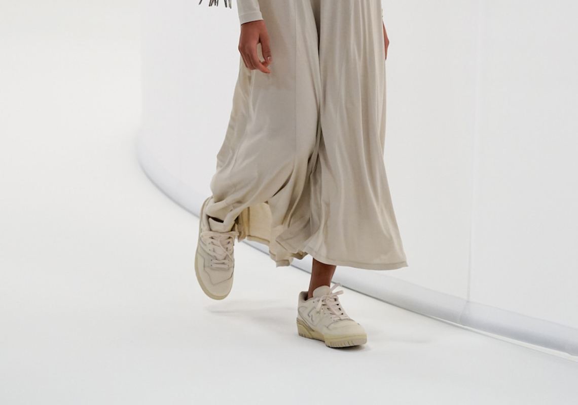 AURALEE x New Balance 550 Earth Tone Sneakers