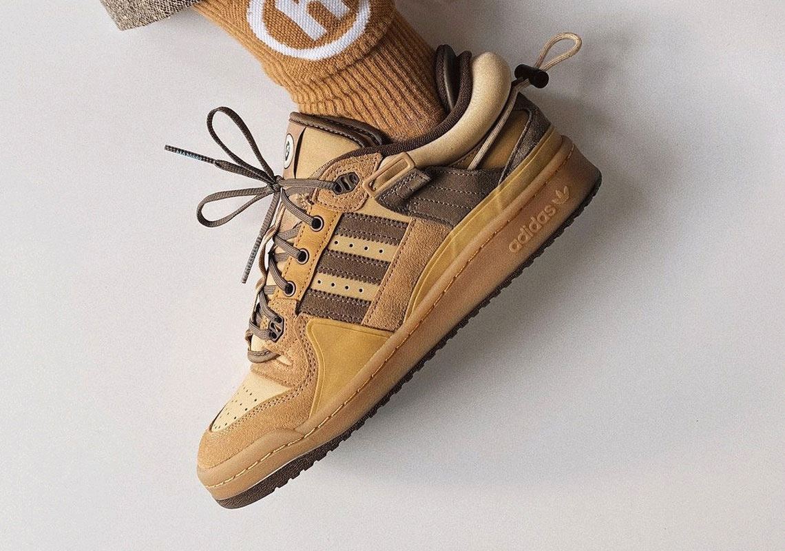 Bad Bunny x adidas Forum Lo Earth Tone Sneakers