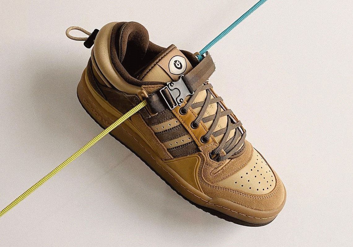 Bad Bunny x adidas Forum Buckle Low "The First Café" Earth Tone Sneakers