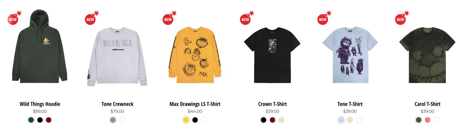 The Hundreds x Where The Wild Things Are