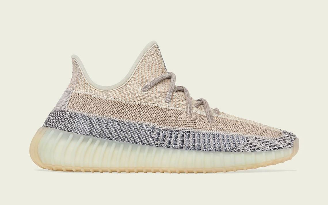 adida Yeezy Boost 350 v2 "Ash Pearl" Earth Tone Sneakers