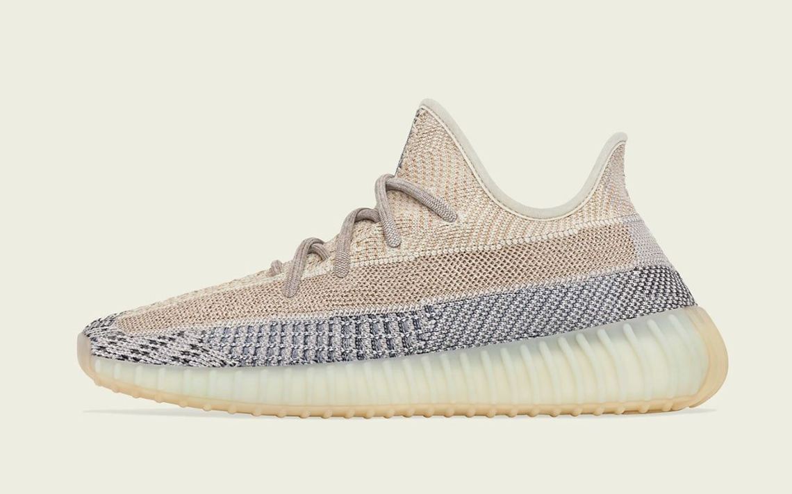 adida Yeezy Boost 350 v2 "Ash Pearl" Earth Tone Sneakers