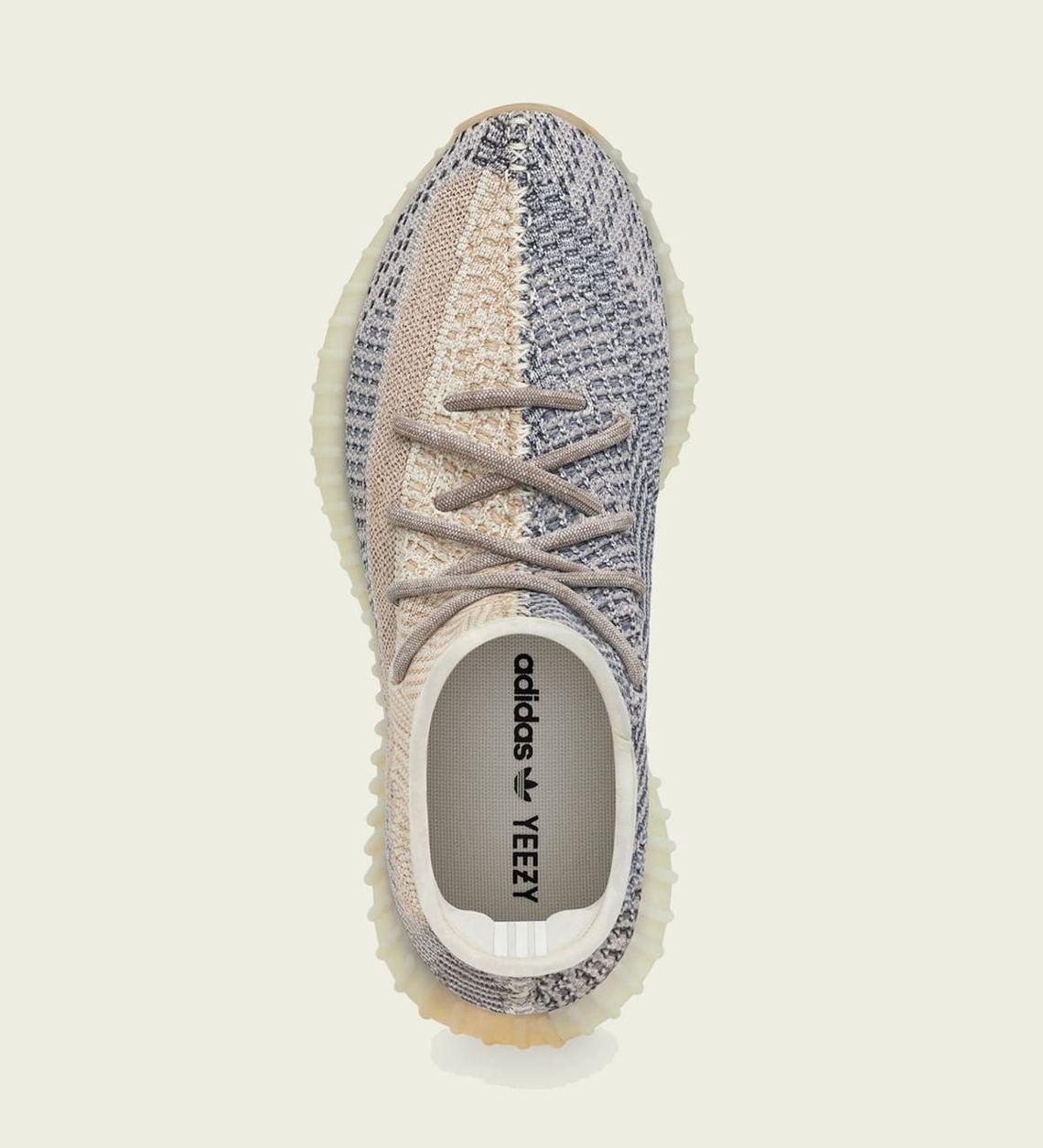 adida Yeezy Boost 350 v2 "Ash Pearl" Earth Tone Sneakers