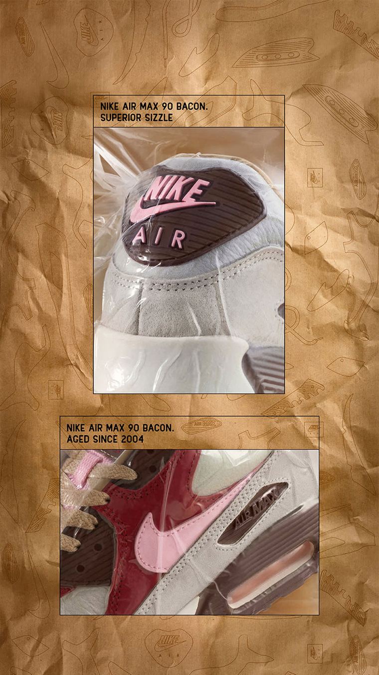 Nike Air Max 90 "Bacon" Earth Tone Sneakers