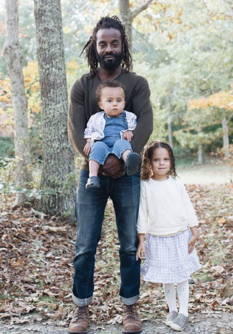 Forté with the two who most inspired Vessels, Angels & Ancestors Photo Credit: Lara Forté