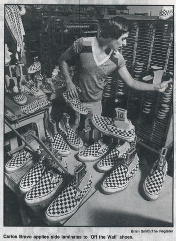 80's checkerboard vans